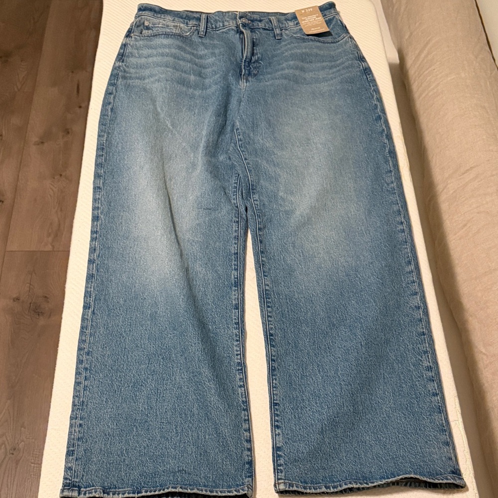 Madewell Blue Flare & Wide Leg Jeans